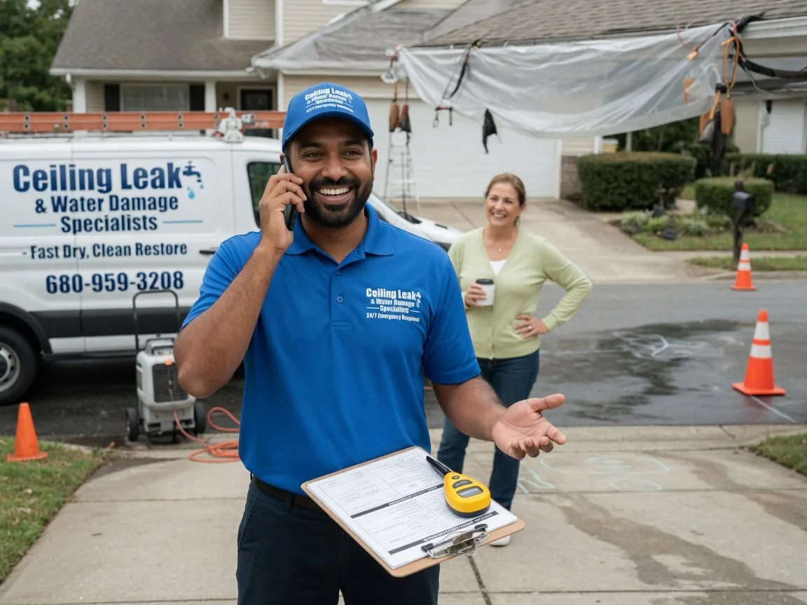 Ceiling Leak Cleanup Fairfield, PA FAQs